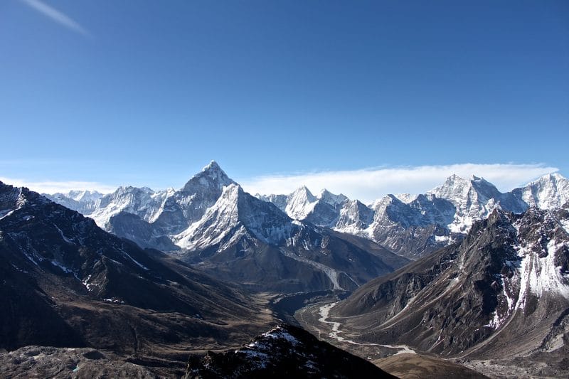 Everest base camp hike