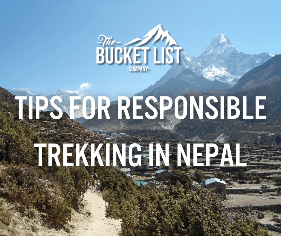 Tips for responsible trekking in Nepal - featured image