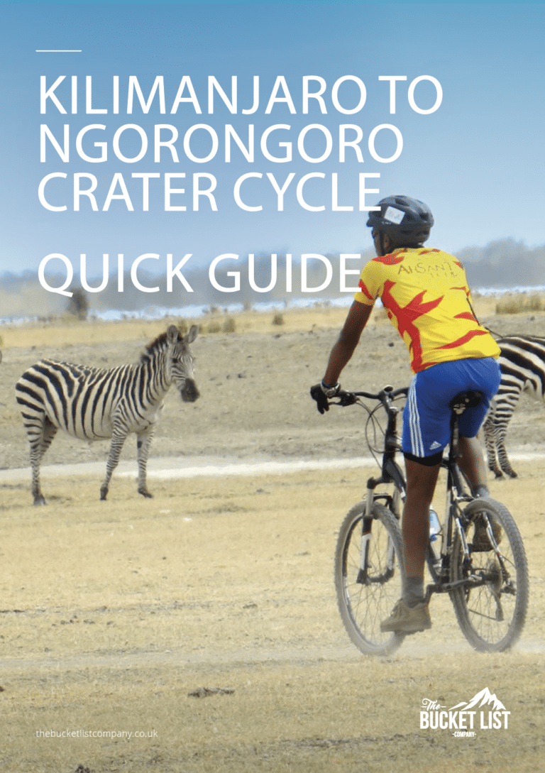 Ngorongoro cycle quick guide