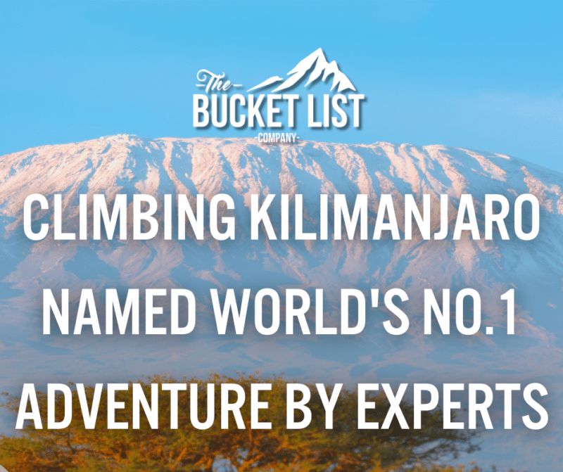 Climbing Kilimanjaro Named World's No.1 Adventure by Experts - featured image
