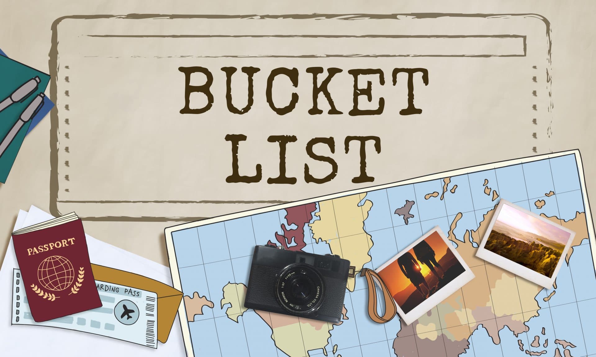 what is travel bucket list