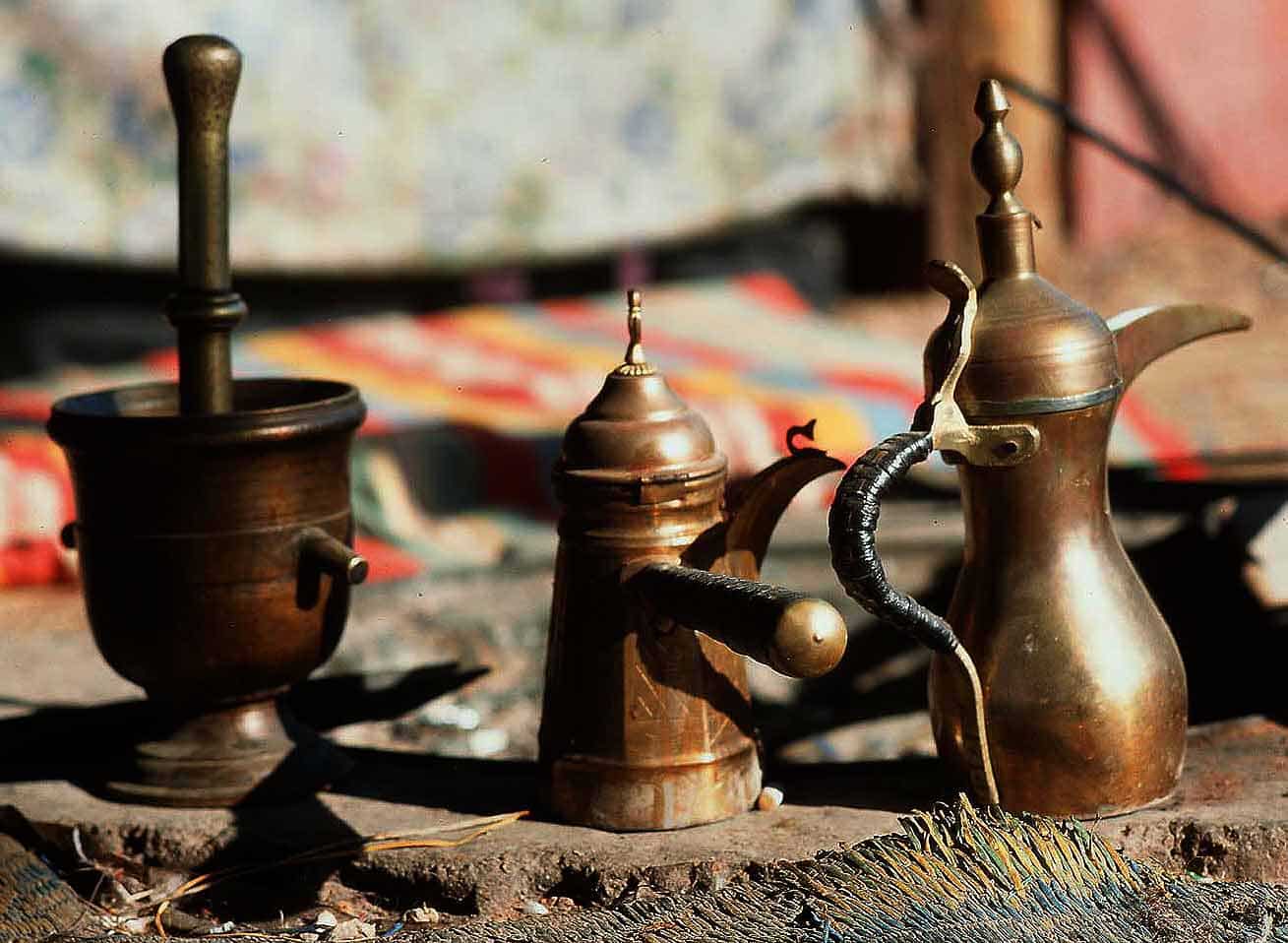 Bedouin coffee in Jordan