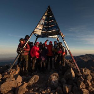 Mount Toubkal summit Morocco