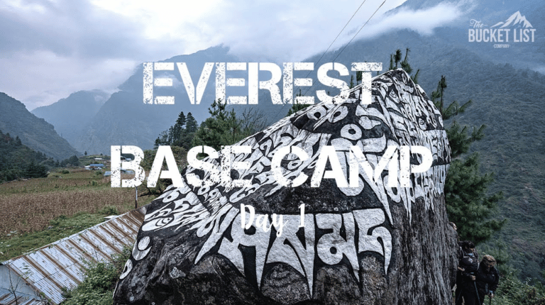 Everest Base Camp Daily Walk Through