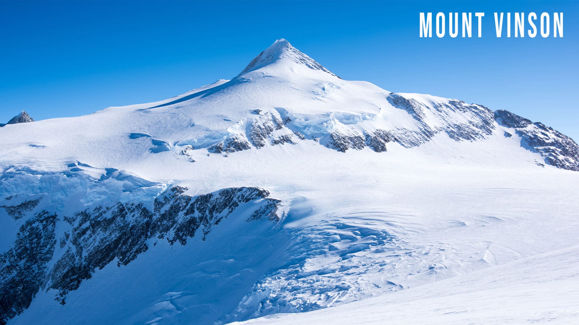 Mount Vinson in Antarctica