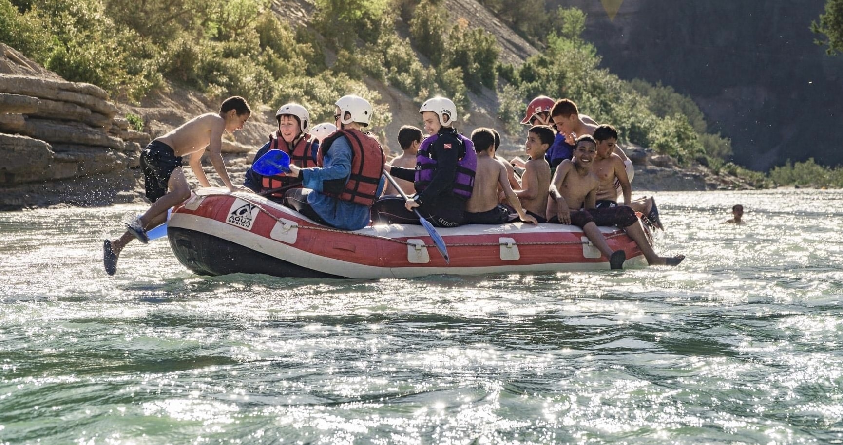 Guide to white water rafting Morocco