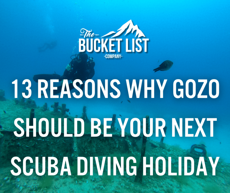 13 Reasons Why Gozo Should Be Your Next Scuba Diving Holiday - featured image