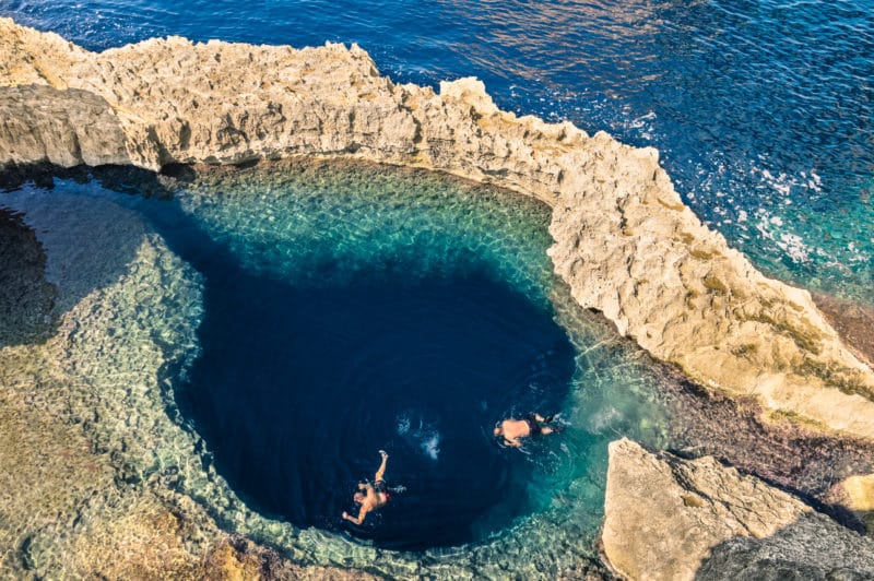 Blue Hole - Scuba Diving Gozo