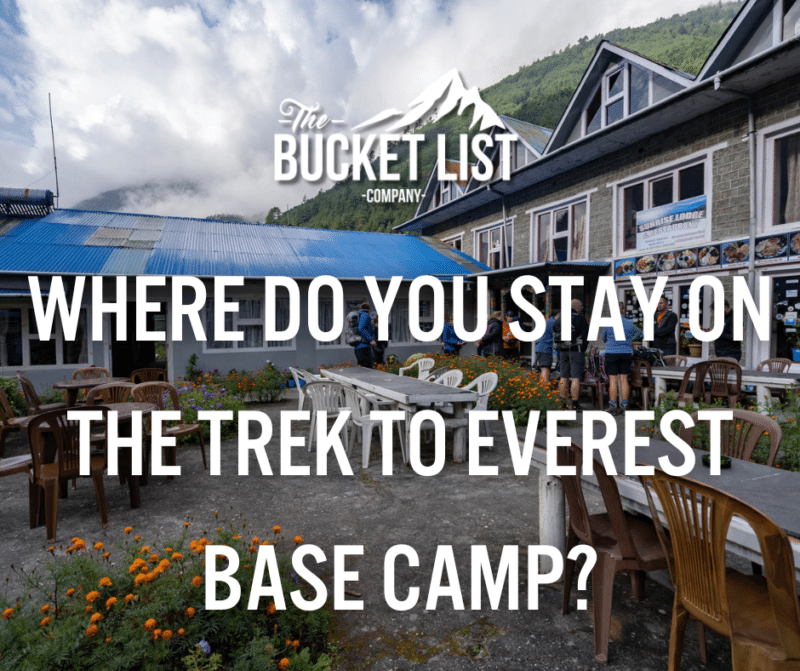 Where Do You Stay On The Trek To Everest Base Camp? - featured image