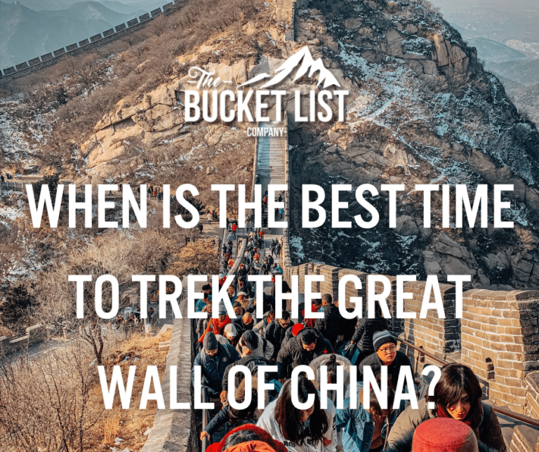 When is the best time to trek the Great Wall of China? - featured image