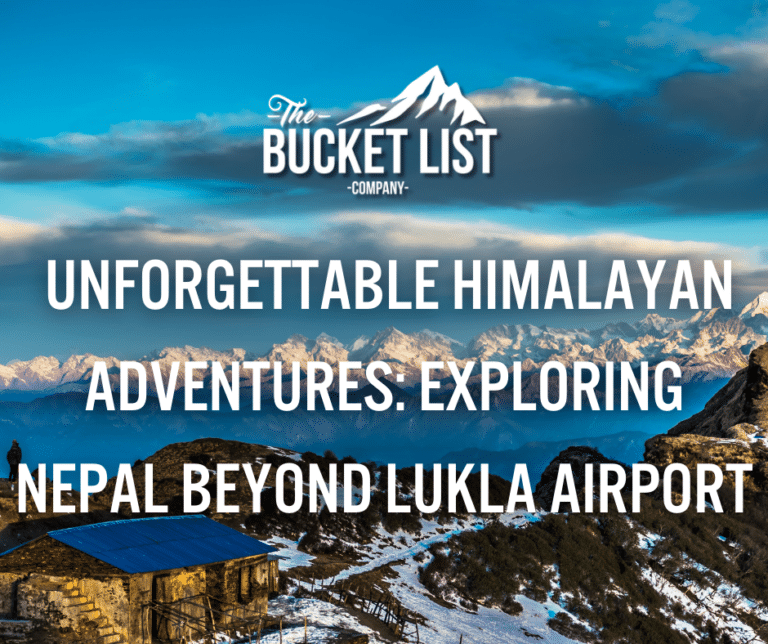 Unforgettable Himalayan Adventures: Exploring Nepal Beyond Lukla Airport - featured image