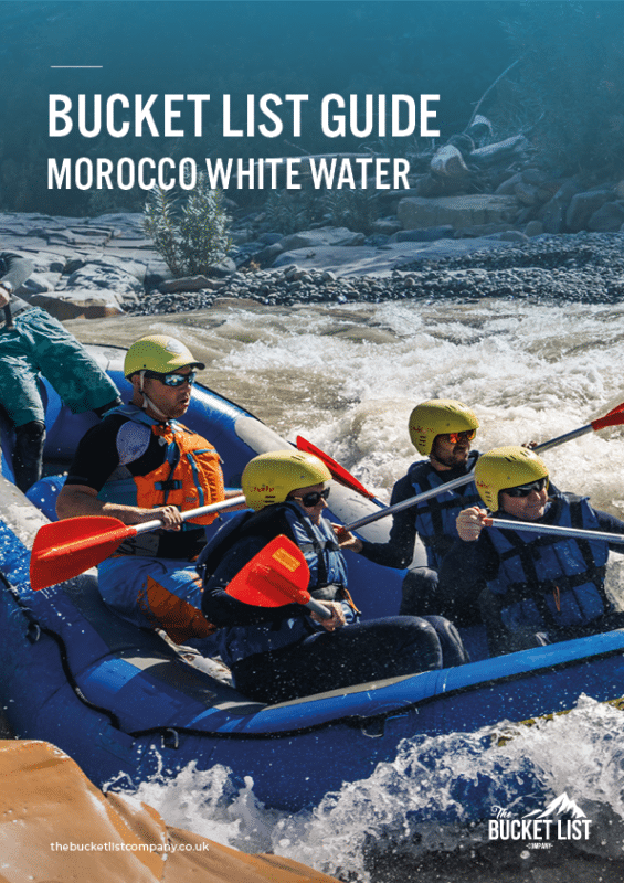 Bucket List Guide cover for Morocco White Water Rafting adventure