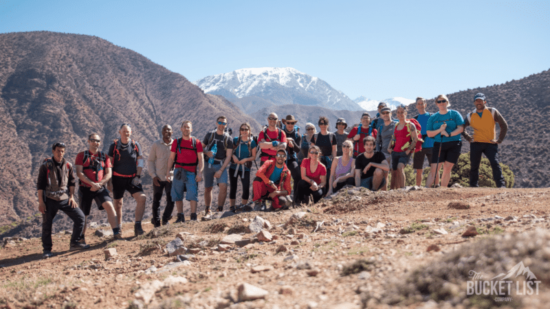 Morocco Toubkal Group Photo