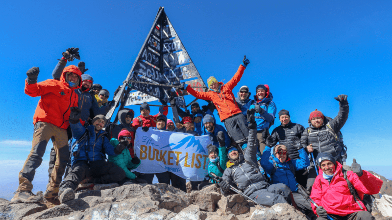 Toubkal Summit Group Photo