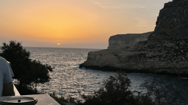 gozo sunset