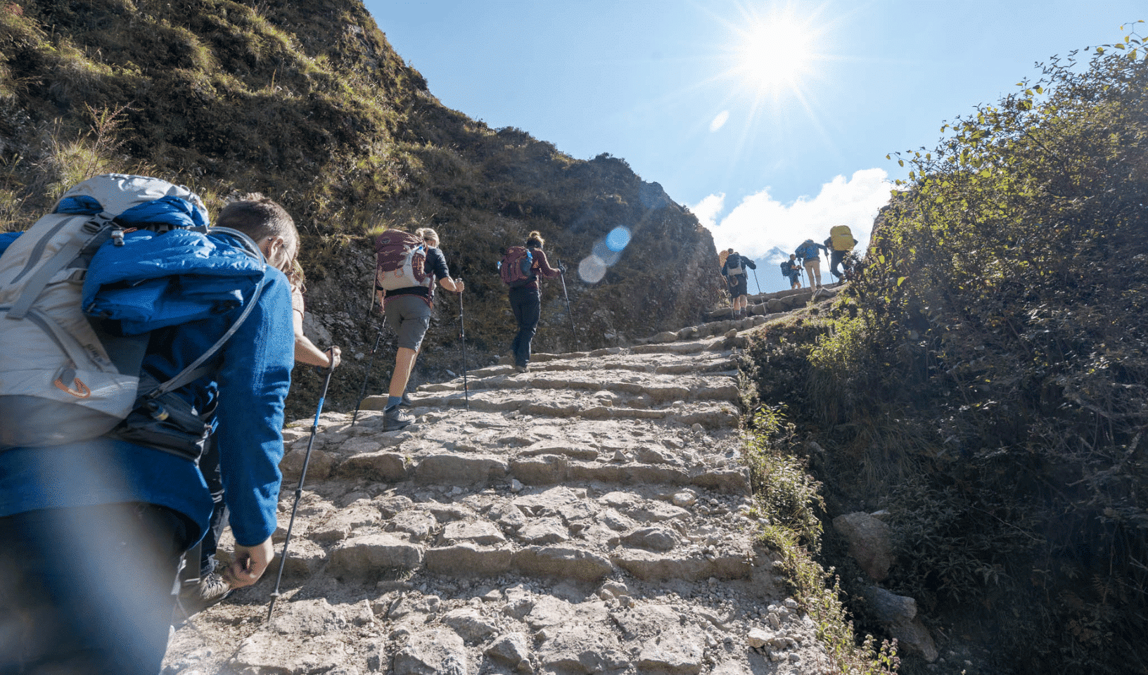 TREK FROM MONJO TO LUKLA M -  - Adventure Tour